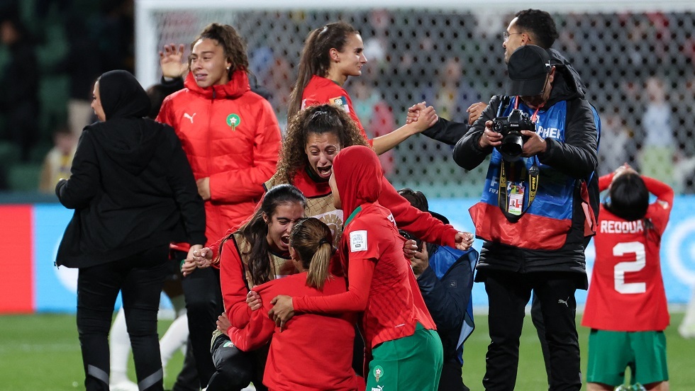لحظات تاريخية.. رد فعل سيدات المغرب بعد معرفة نتيجة مباراة ألمانيا (فيديو)