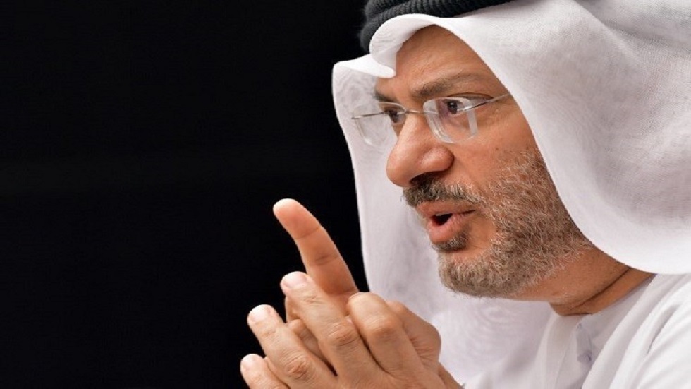 المستشار الدبلوماسي للرئيس الإماراتي، أنور قرقاش