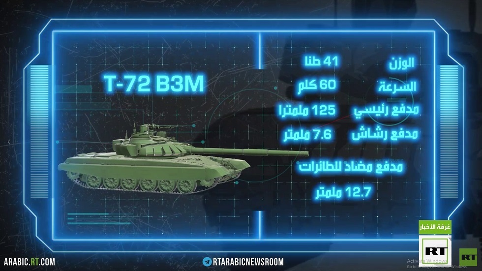 الدبابات الروسية.. سلاح الحسم الميداني