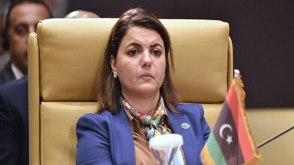 وزيرة الخارجية الليبية نجلاء المنقوش