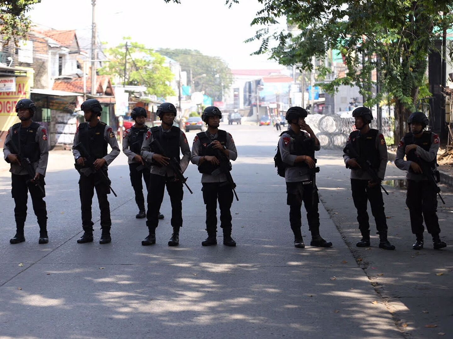 شرطة في إندونيسيا - أرشيف -