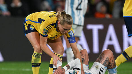 السويد تطيح بالأرجنتين بهدفين وتتأهل للصدارة في كأس العالم للسيدات