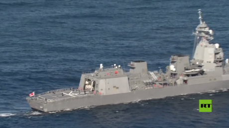 بالفيديو.. وصول سفن حربية من أمريكا والهند واليابان إلى ميناء أسترالي للمشاركة في مناورات