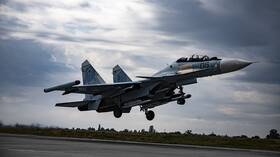 تحطم طائرة حربية روسية ومقتل طاقمها في غرب البلاد