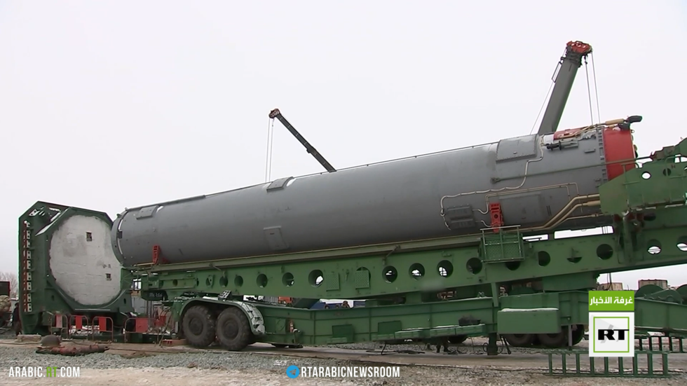 صاروخ سارمات الاستراتيجي يدخل الخدمة