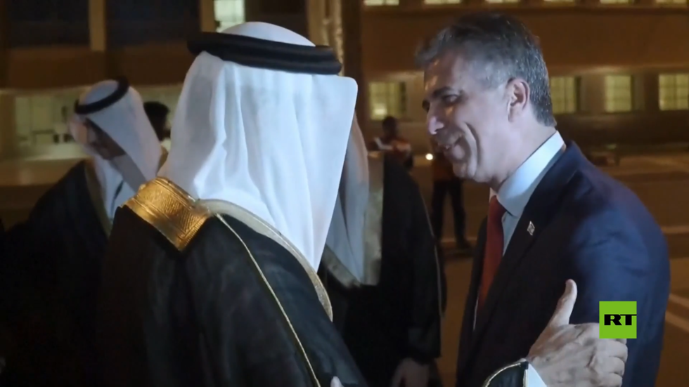 وزير الخارجية الإسرائيلي يصل البحرين