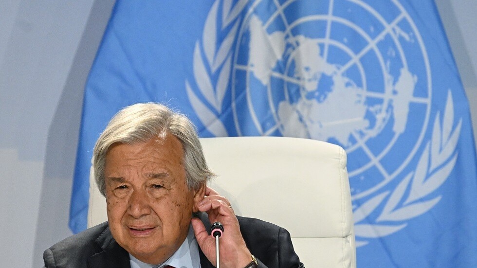 غوتيريش: العودة إلى اتفاق الحبوب أحد الأهداف الرئيسية للأمم المتحدة