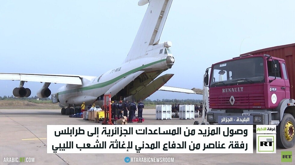 مزيد من المساعدات الجزائرية إلى ليبيا