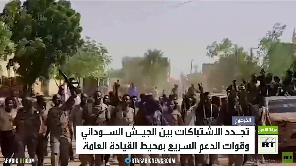 تجدد الاشتباكات بين الجيش السوداني وقوات الدعم السريع في ظل تفاقم الوضع الأنساني