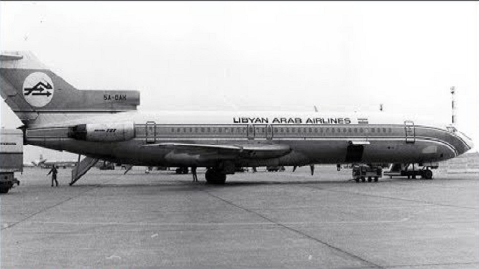 الطائرة الليبية المنكوبة التي أسقطتها إسرائيل عام 1973