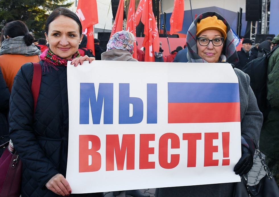 بوتين يقترح تحديد يوم للاحتفال بإعادة توحيد المناطق الجديدة مع روسيا
