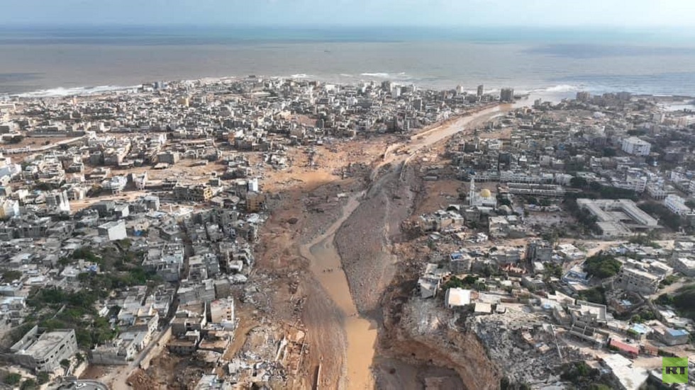 بالصور.. كيف أصبحت مدينة درنة بعد عاصفة 