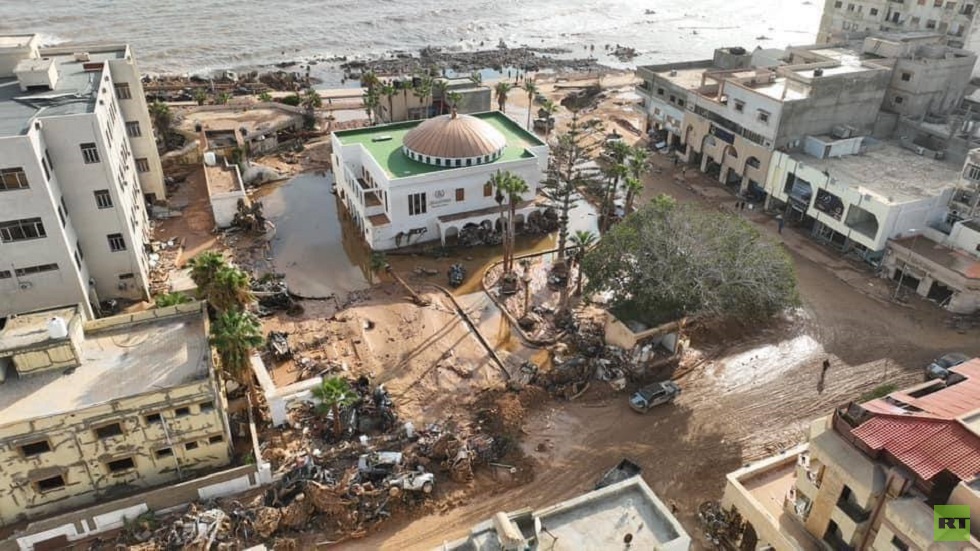 قبل وبعد.. صور من الأقمار الصناعية تظهر حجم الدمار الذي خلفته الفيضانات في ليبيا