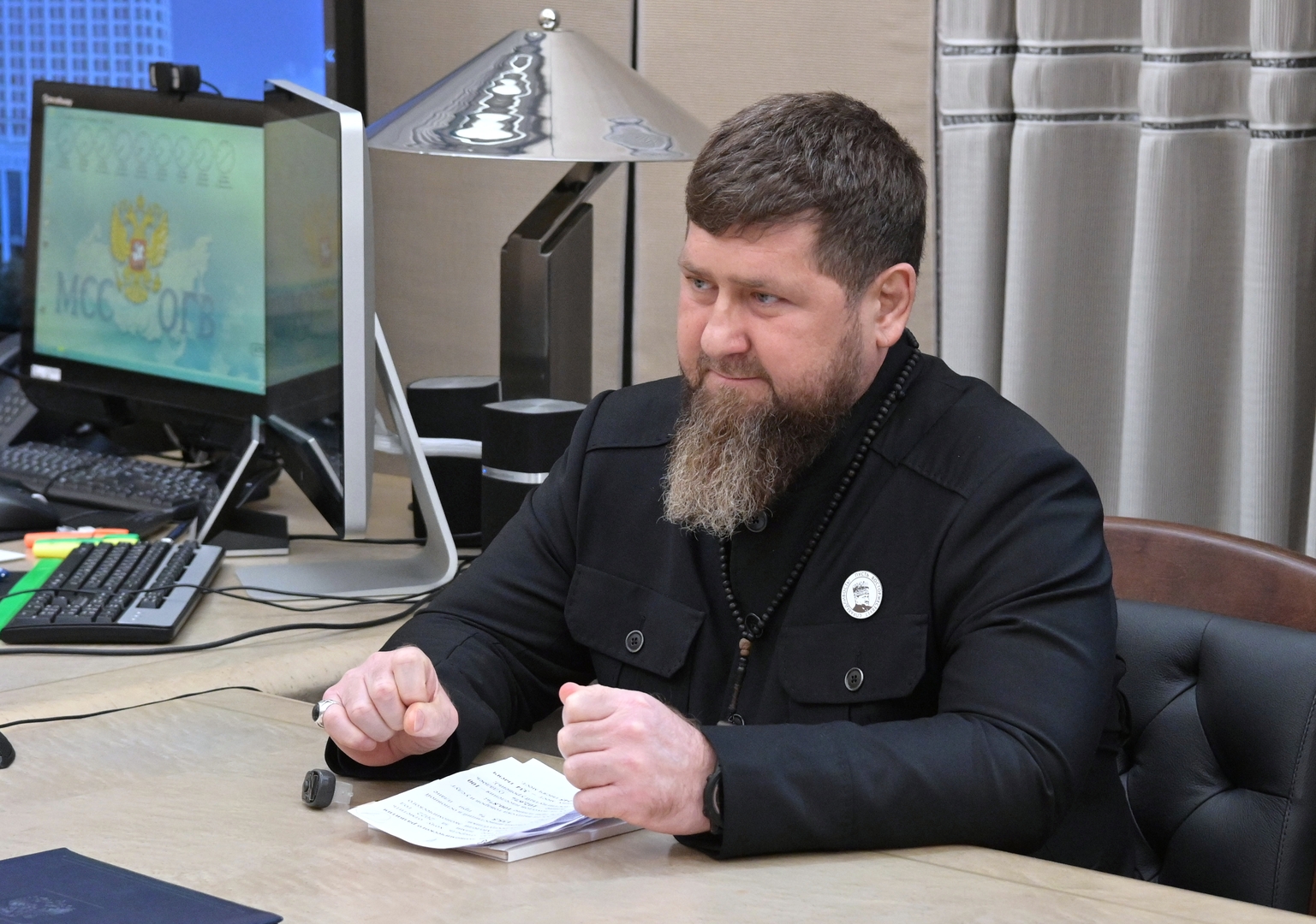 قديروف ينشر فيديو لعمل وحدة 