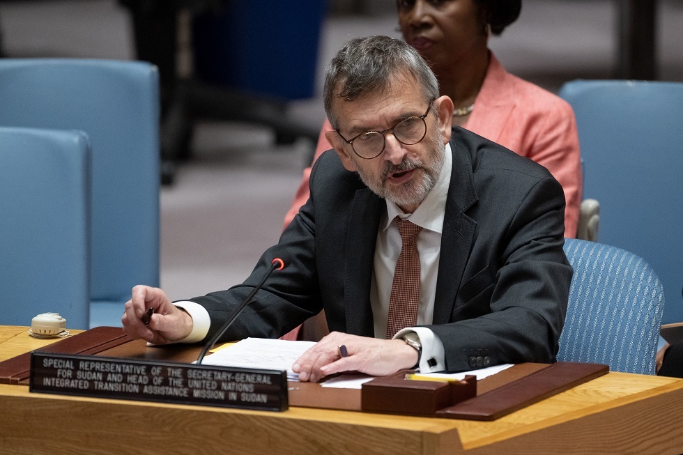مبعوث الأمين العام للأمم المتحدة إلى السودان فولكر بيرتس