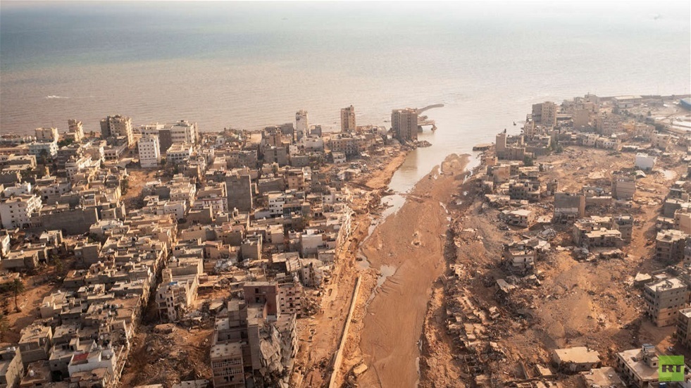 مراسلنا في ليبيا: انتشال 105 جثث من وادي الخبطة بمدينة درنة