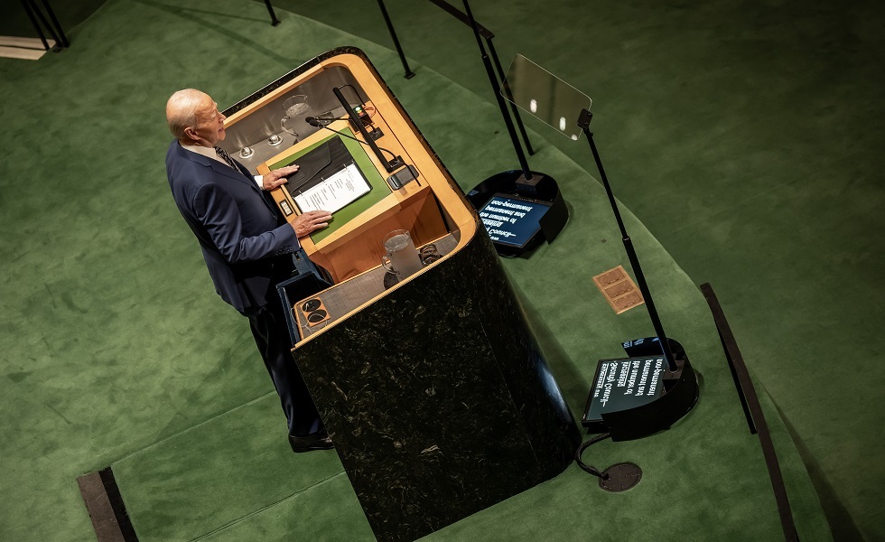 خطاب جو بايدن أمام الجمعية العامة للأمم المتحدة - سبتمير 2023