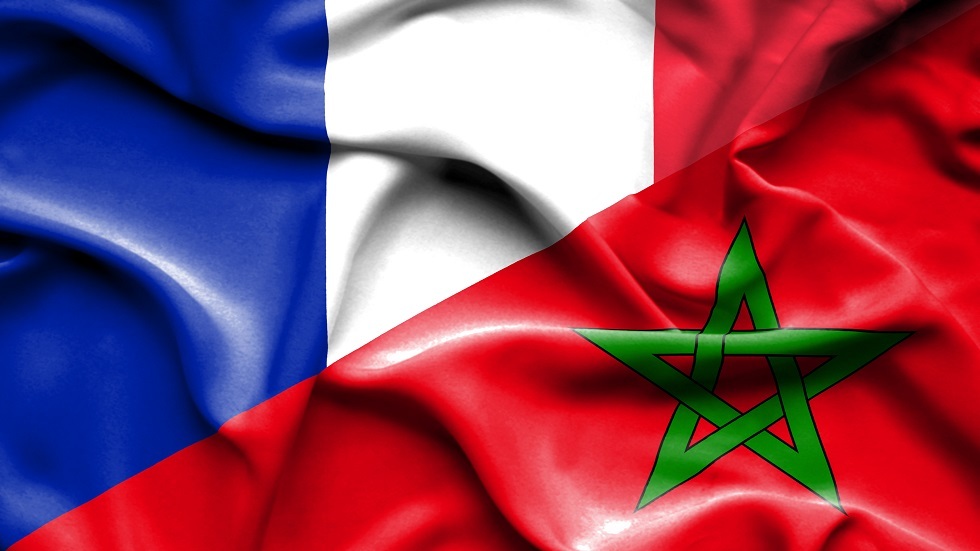 علم فرنسا والمغرب