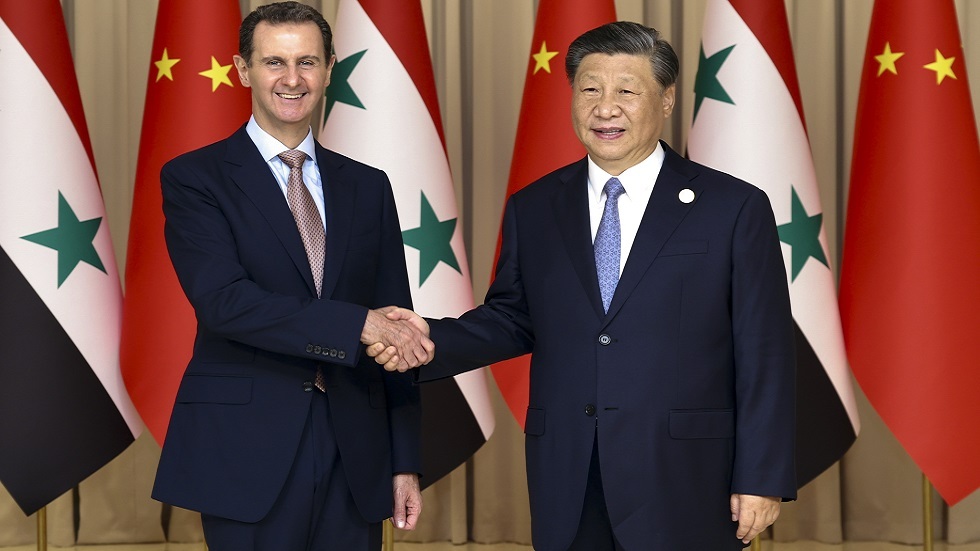 شي في لقاء مع الأسد: الصين وسوريا تقيمان شراكة استراتيجية
