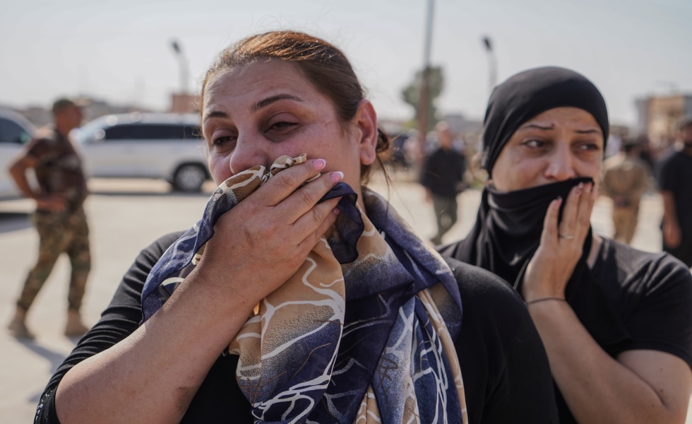من أهالي ضحايا حريق قاعة زفاف الموصل، العراق - سبتمبر 2023