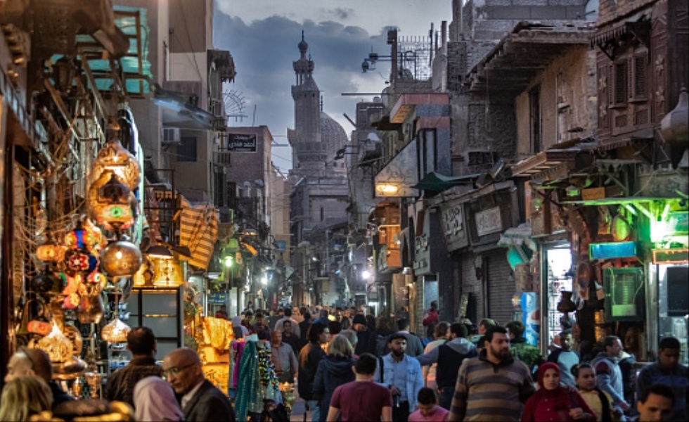 حي المعز في العاصمة المصرية القاهرة