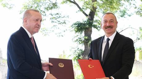 قناة: محادثات بين أردوغان وعلييف في 25 سبتمبر