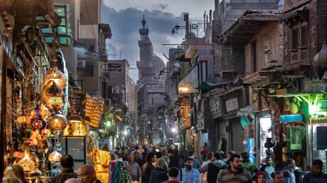 حي المعز في العاصمة المصرية القاهرة