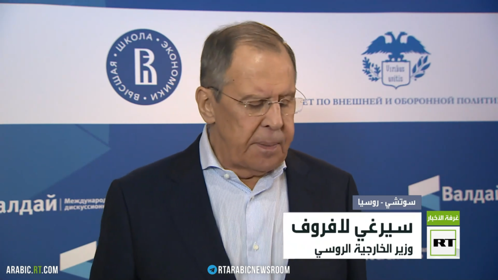 لافروف: النازية تمارس ضد الروس في أوروبا