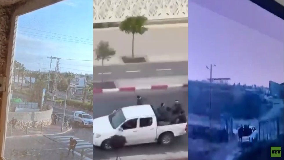 في تكتيك جديد.. فلسطينيون يقتحمون مستوطنة قرب غلاف غزة وسط حرب شوارع (فيديو)