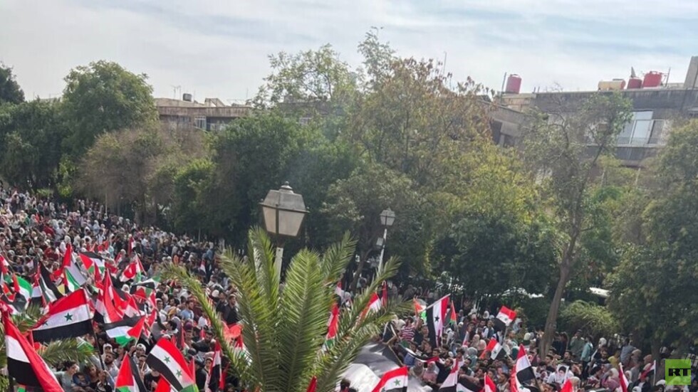 جامعات سوريا تنظم وقفات تضامنية مع فلسطين (فيديو)