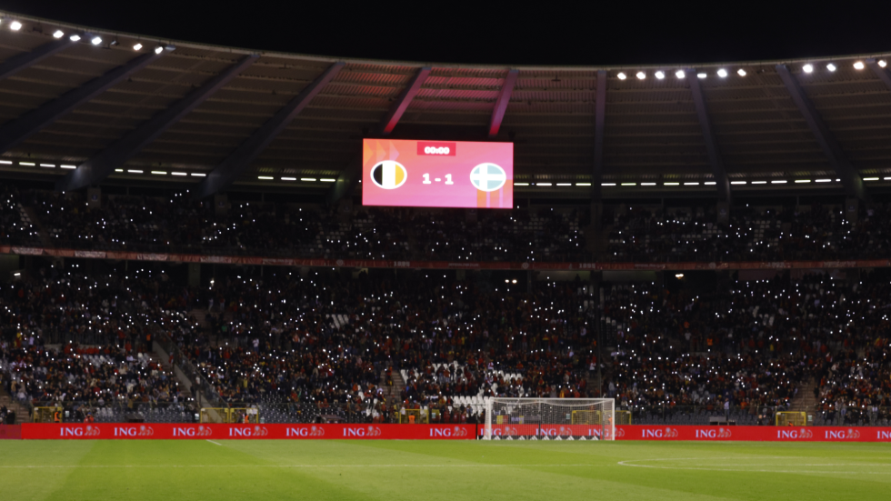 إيقاف مباراة بلجيكا والسويد بعد مقتل شخصين في بروكسل