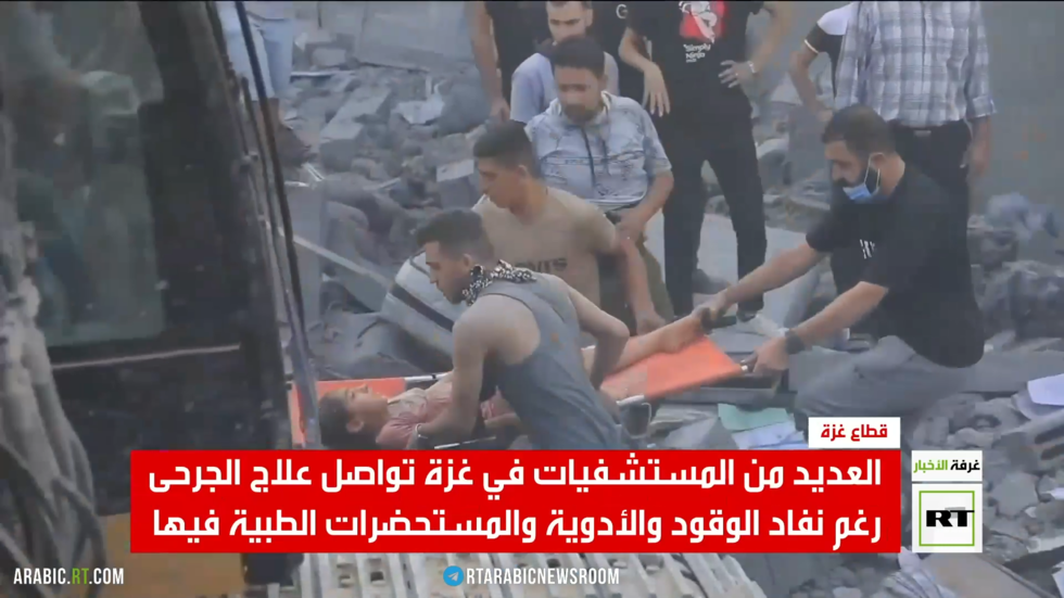 مستشفيات غزة تعمل رغم العوائق