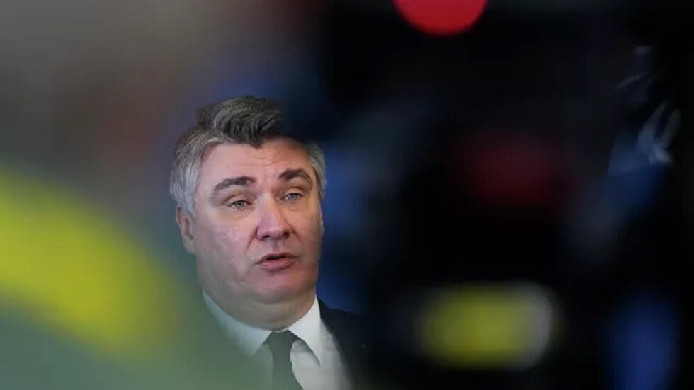 الرئيس الكرواتي: الفلسطينيون يستحقون أن تكون لهم دولتهم وأدين أفعال حماس