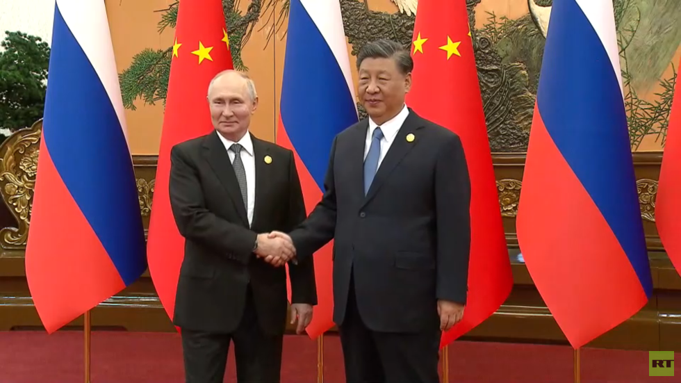 الأحداث في غزة تخيم على قمة الرئيسين بوتين وشي جين بينغ في بكين