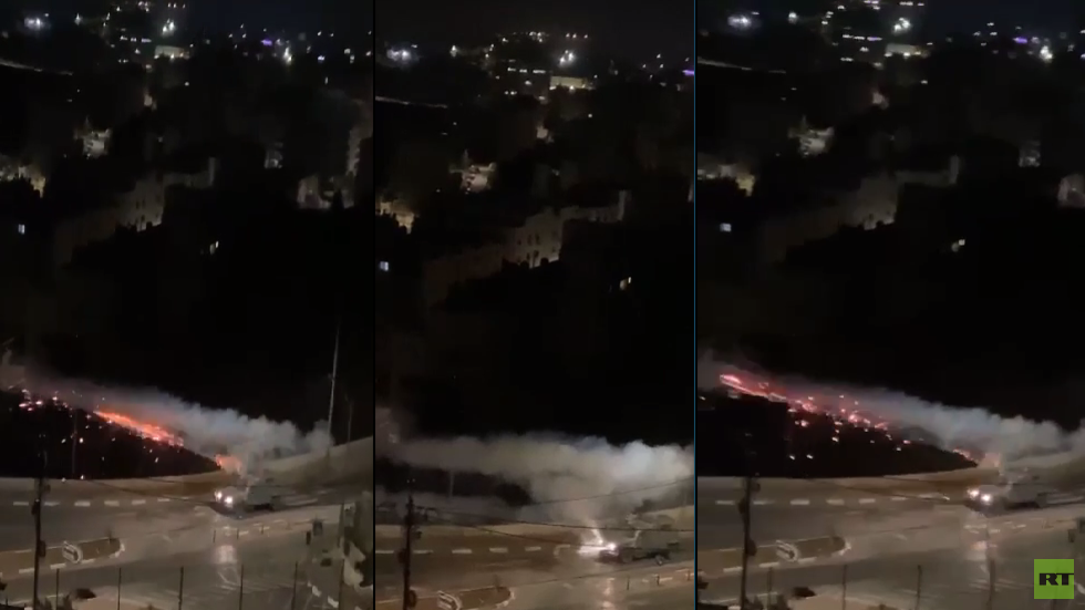 القوات الإسرائيلية تقتحم رام الله والبيرة وبيت لحم ونابلس بالضفة الغربية (فيديو)