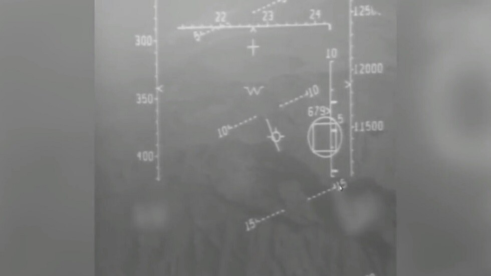 الجيش الإسرائيلي ينشر فيديو لإحباط مقاتلاته هجوما جويا في منطقة البحر الأحمر