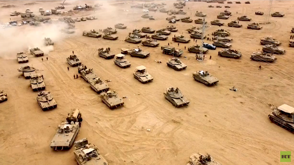 قائد المنطقة الجنوبية يصدر أمرا لقواته بالهجوم على غزة (فيديو)