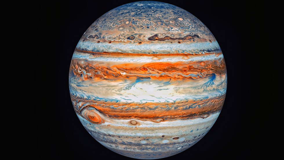 رصد تيار نفاث عالي السرعة على المشتري أقوى من إعصار من الفئة الخامسة على الأرض