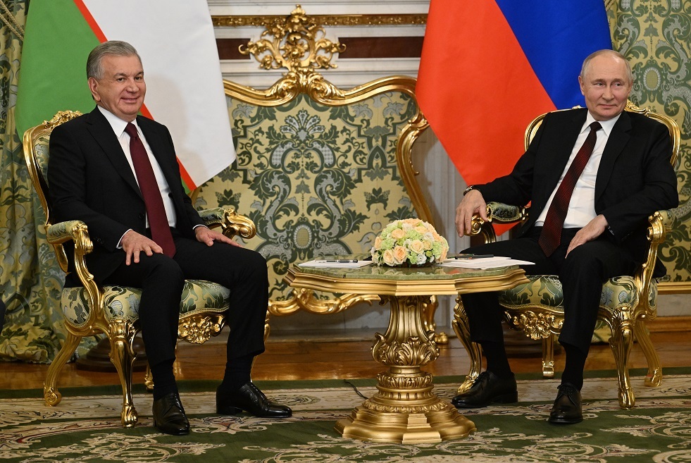 بوتين يشيد بالتطور الناجح للعلاقات بين روسيا وأوزبكستان
