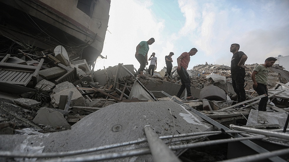 غزة: ارتفاع عدد قتلى الغارات الإسرائيلية إلى 572 شخصا