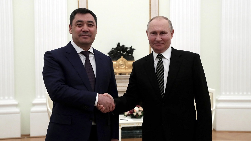بوتين يبدأ زيارته الرسمية إلى قرغيزيا