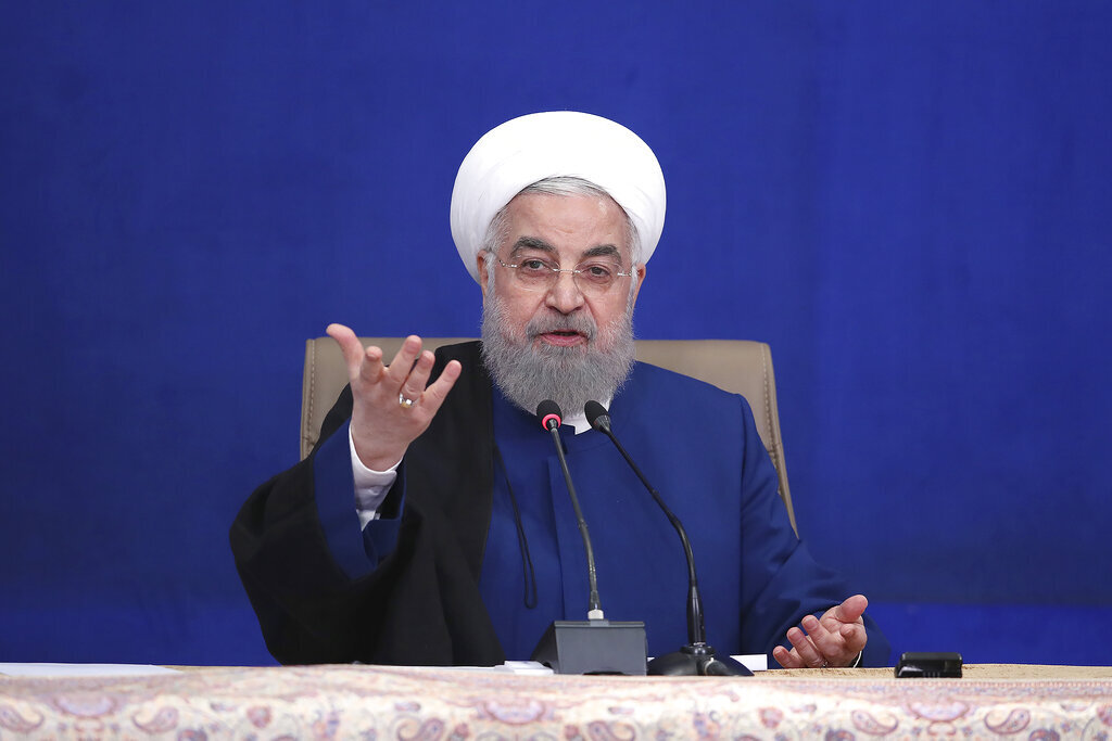 الرئيس الايراني السابق حسن روحاني