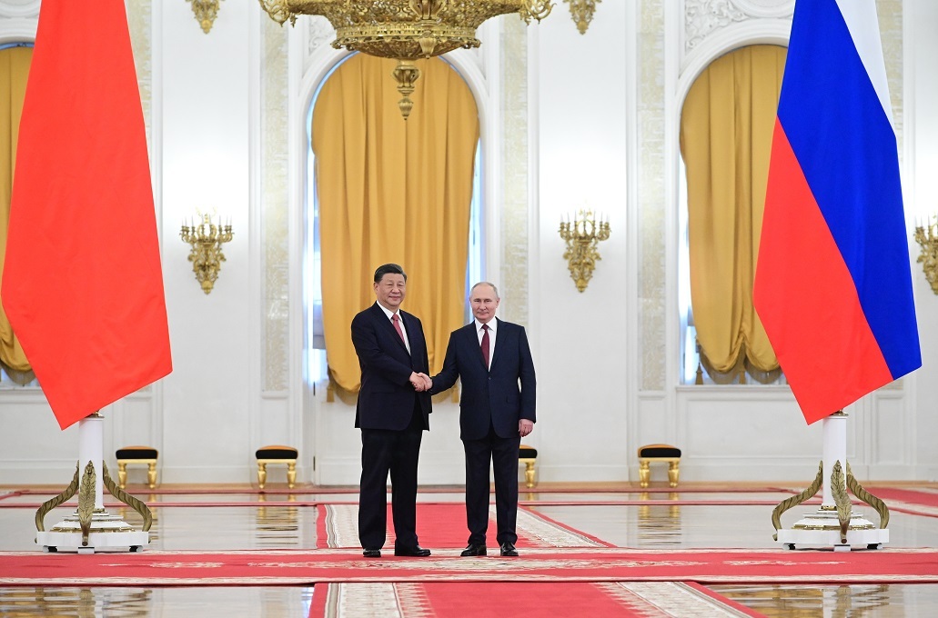 صورة من الأرشيف - الرئيسان الروسي والصيني في موسكو