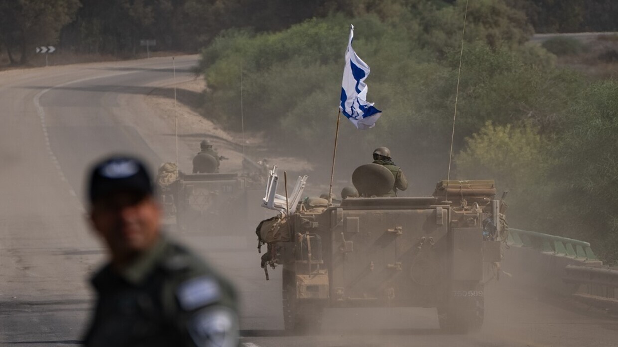 مشاهد تظهر استعداد القوات الإسرائيلية لـ"العملية البرية" في قطاع غزة (فيديو)