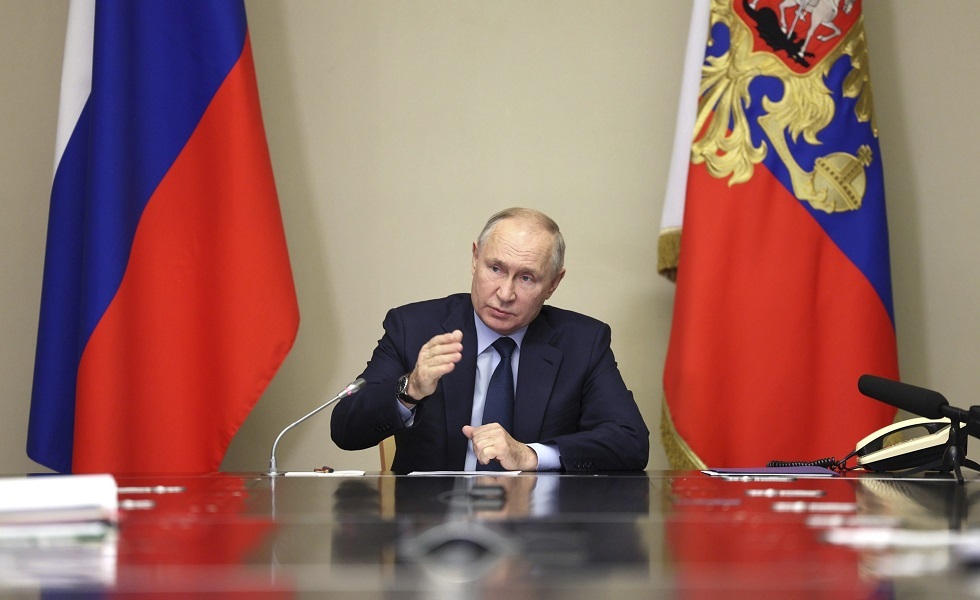 بوتين: روسيا تراقب الوضع المأساوي في الشرق الأوسط بقلق وألم