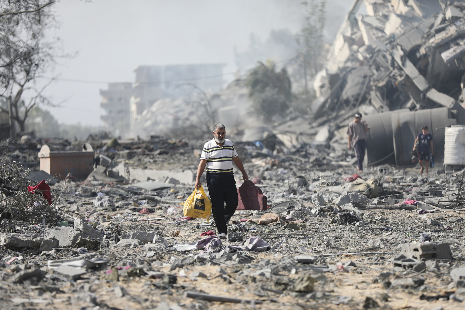 غزة في صور الأقمار الاصطناعية قبل وبعد القصف الإسرائيلي