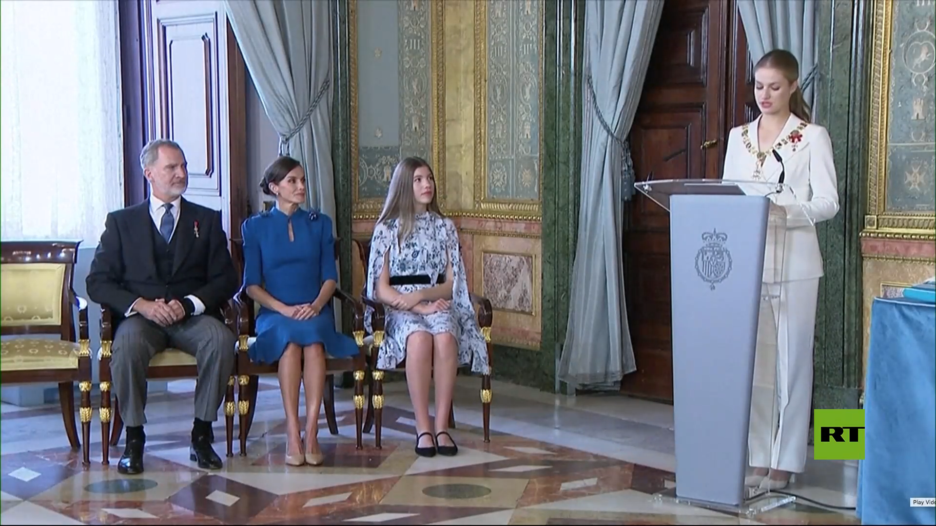 شاهد بالفيديو.. الأميرة ليونور تؤدي اليمين أمام البرلمان الإسباني كوريثة لعرش إسبانيا