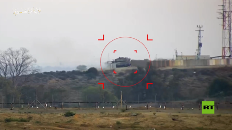 القسام تعرض لقطات لاستهداف دبابتين وانظمة مراقبة للجيش الإسرائيلي