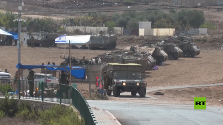 تواجد عسكري إسرائيلي مكثف على الحدود الشمالية مع لبنان
