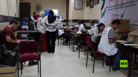 انطلاق حملة التبرع بالدم لضحايا غزة في مصر